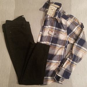 Hollister Button Up Flannel